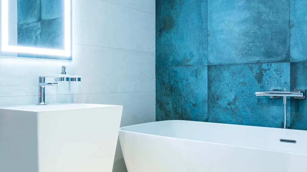 Bathroom Lighting Guide: How to Layer Light Around Your LED Mirror