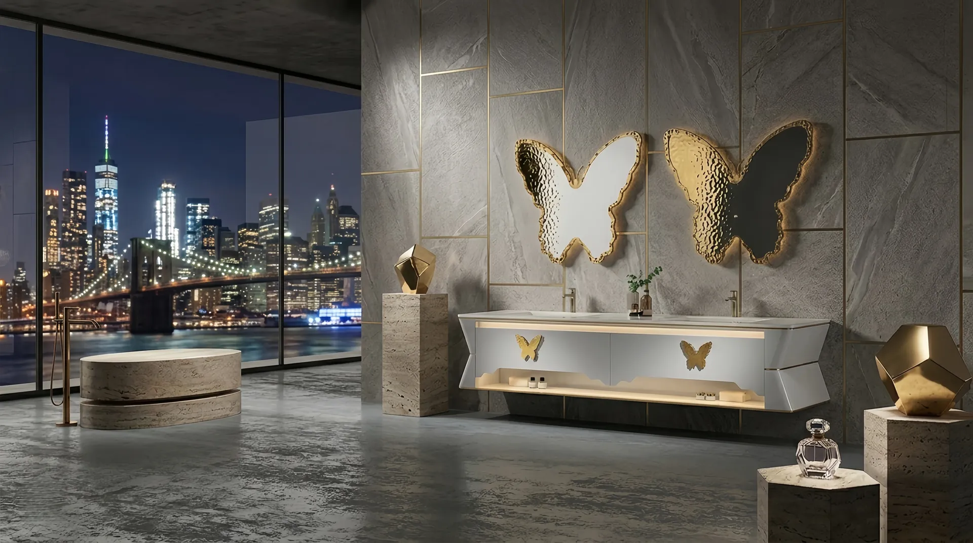 Stainless Steel Bathroom Vanity Manufacturer - LANGDENG Factory