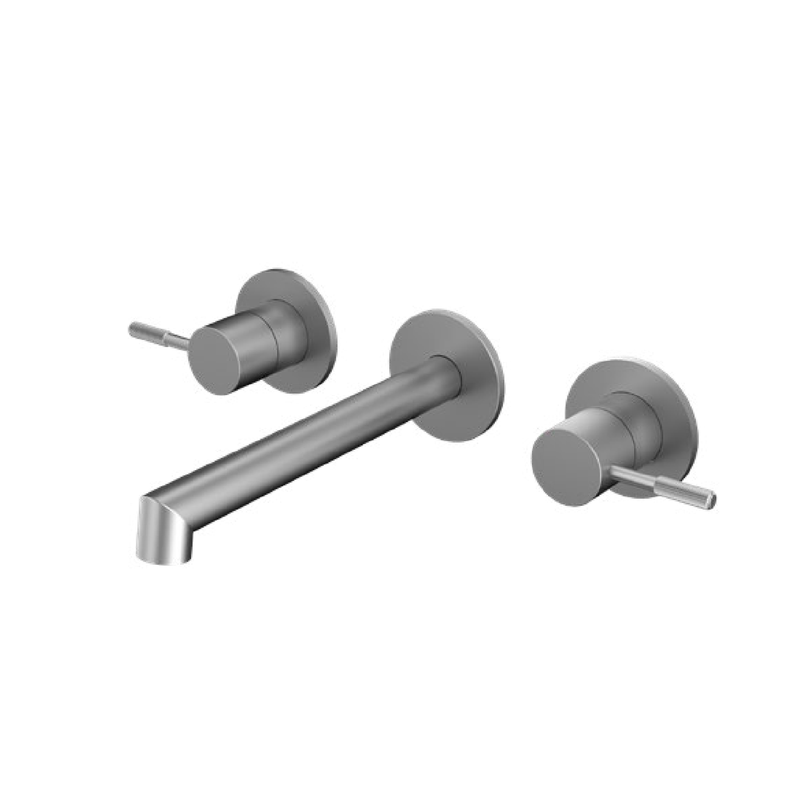 LD-68203 LANGDENG Gear Series Wall-Mount Bathroom Faucet LD-68203B