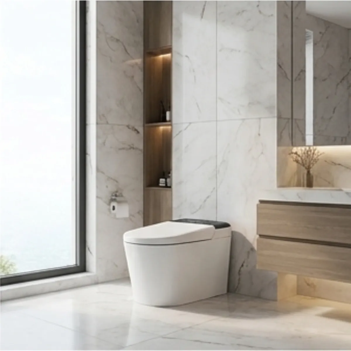Smart Wall-Hung Toilet - LANGDENG LD-G0