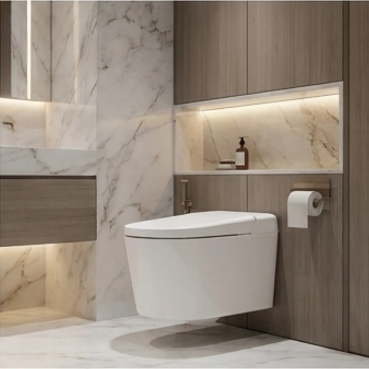 Smart Wall-Hung Toilet - LANGDENG LD-G1
