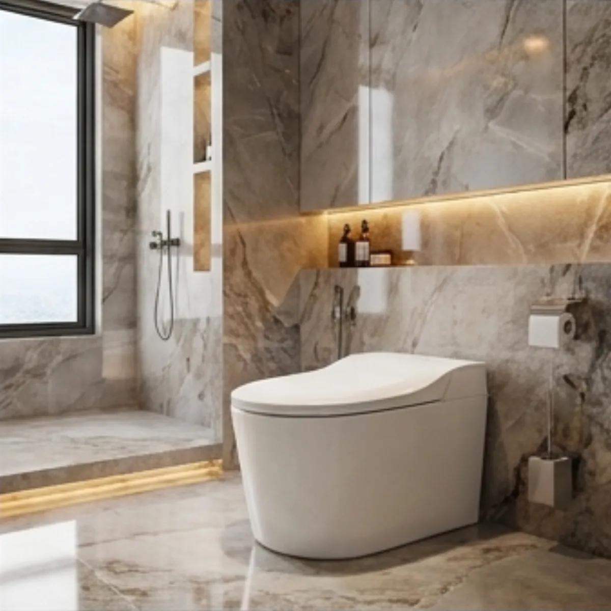 Smart Wall-Hung Toilet - LANGDENG LD-G10