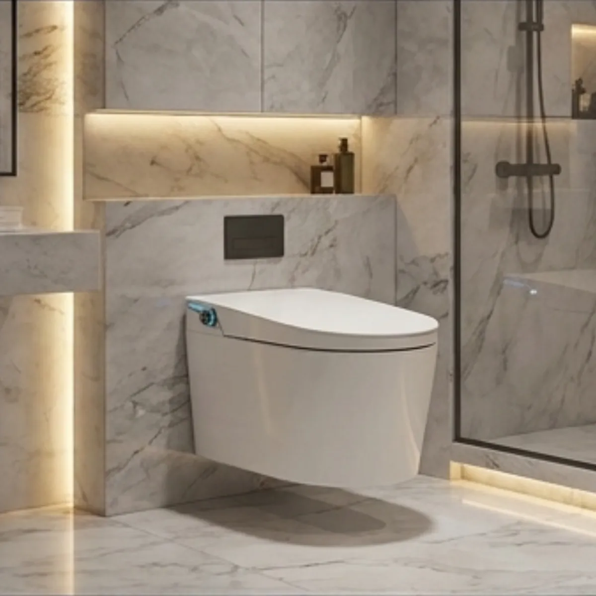 Smart Wall-Hung Toilet - LANGDENG LD-G12