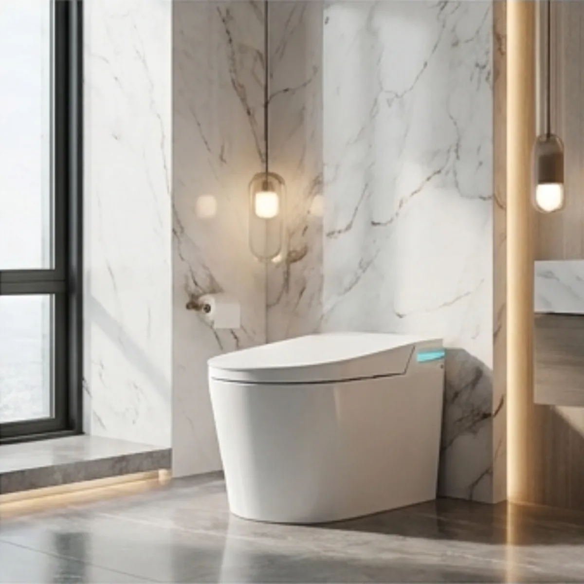 Smart Wall-Hung Toilet - LANGDENG LD-G9