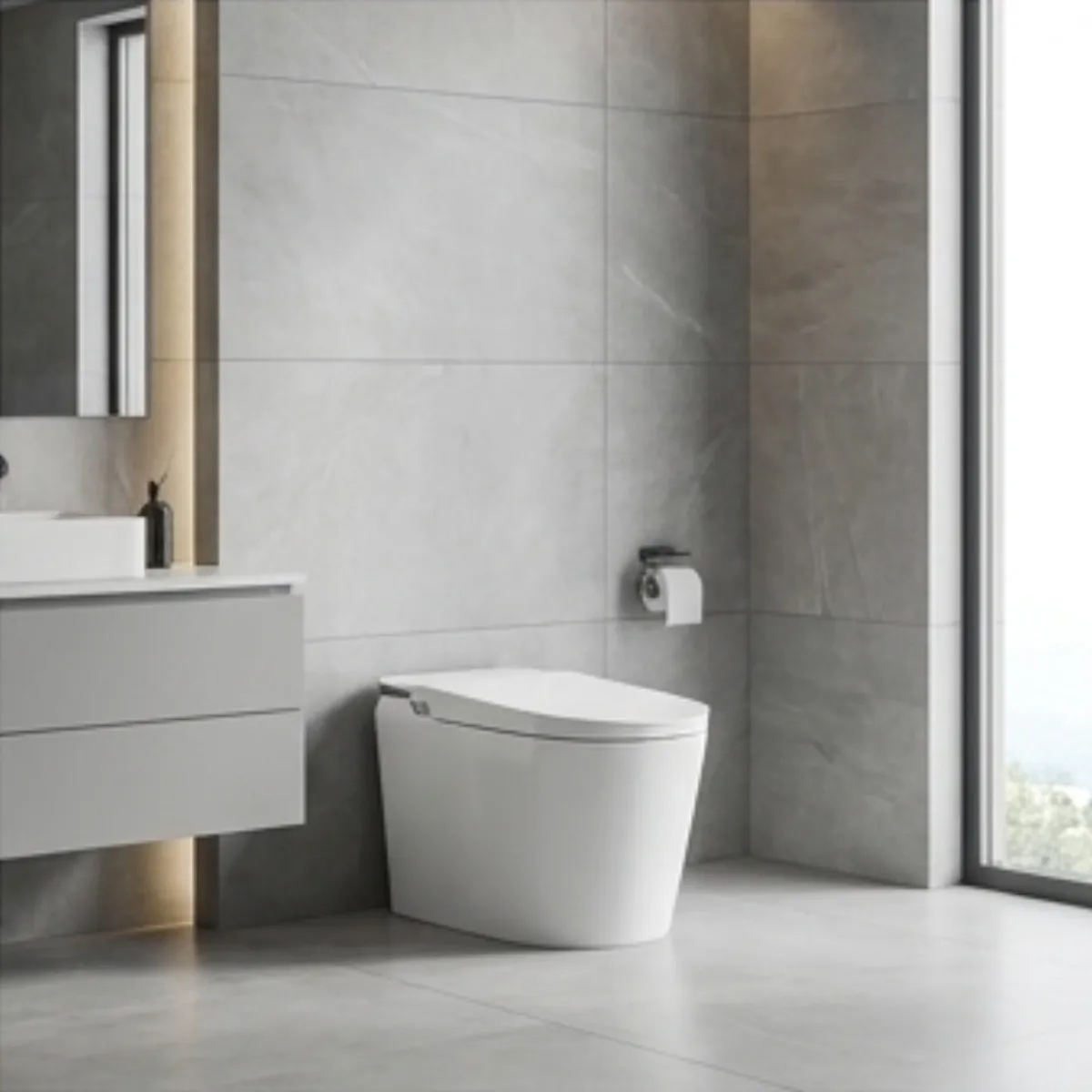 Smart One-Piece Toilet - LANGDENG LD-L9