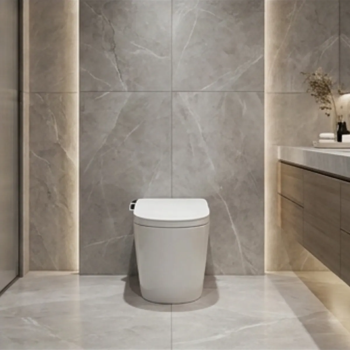 Smart One-Piece Toilet - LANGDENG LD-U1