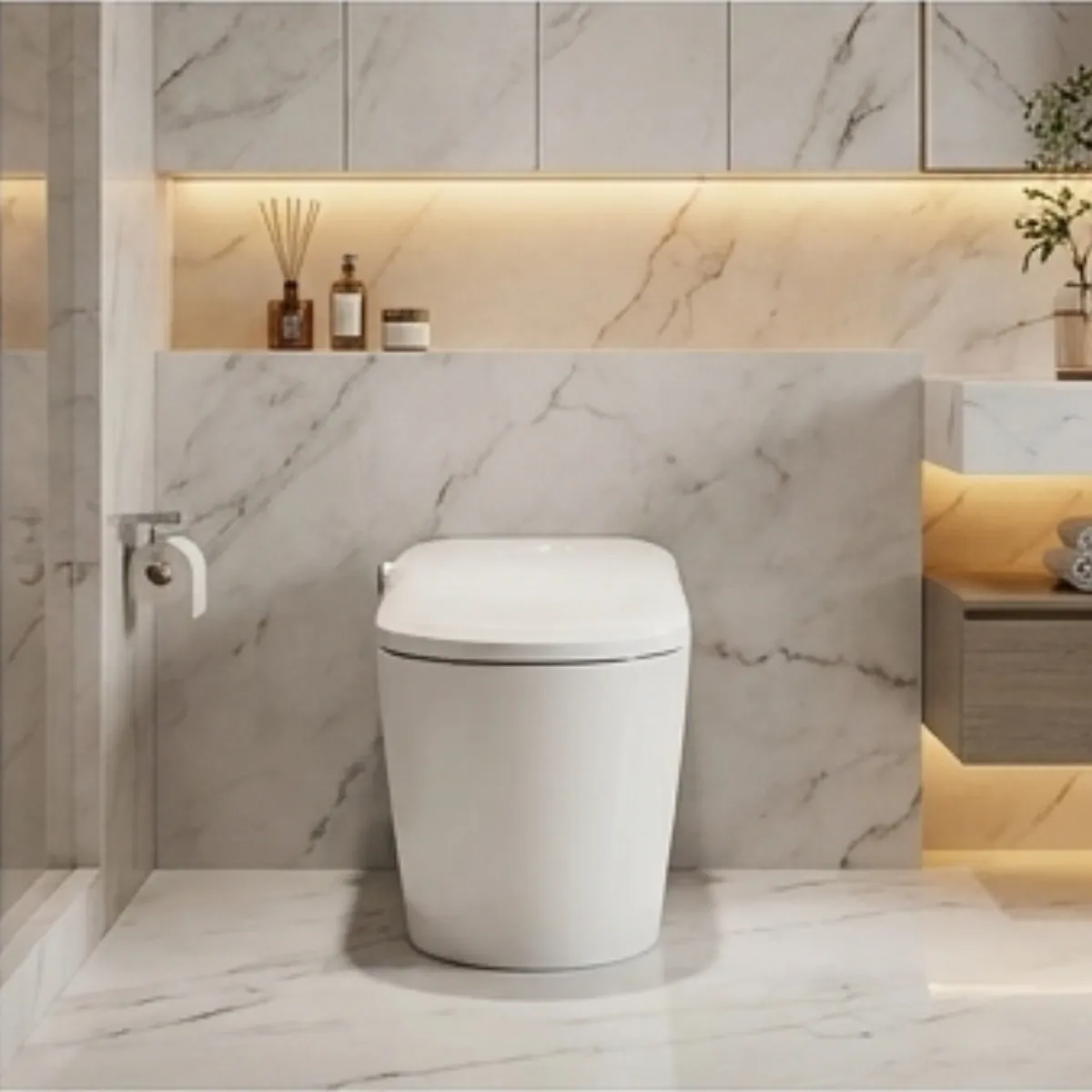 Smart One-Piece Toilet - LANGDENG LD-U5
