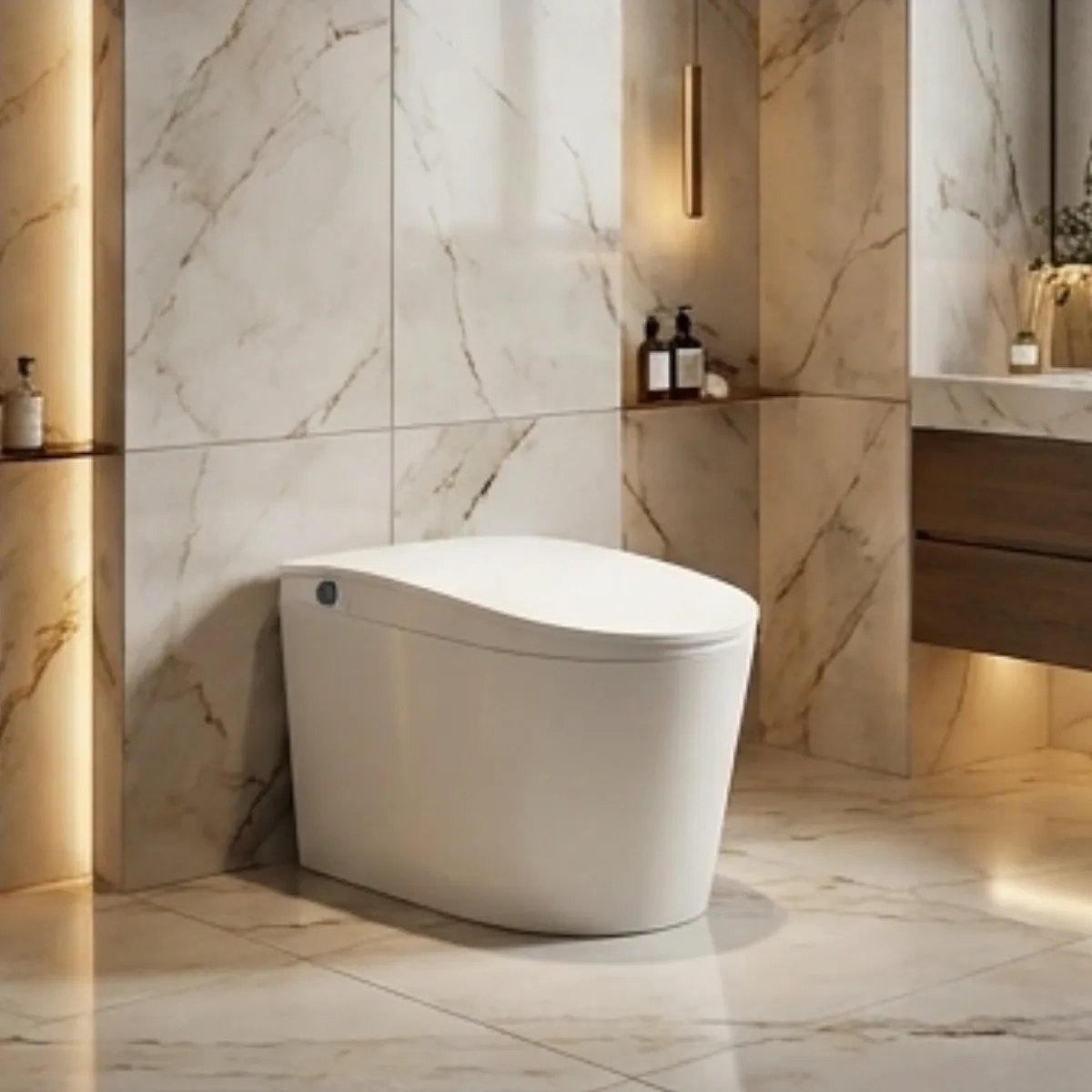 Smart One-Piece Toilet - LANGDENG LD-U6