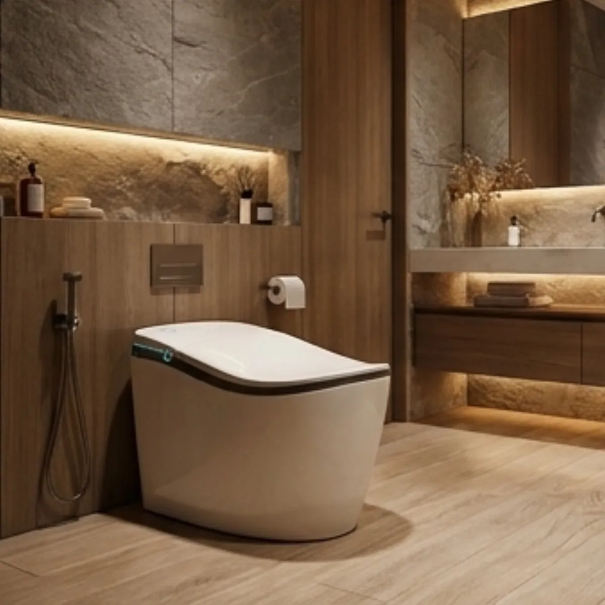 Smart One-Piece Toilet (Yacht Series) - LANGDENG view 2