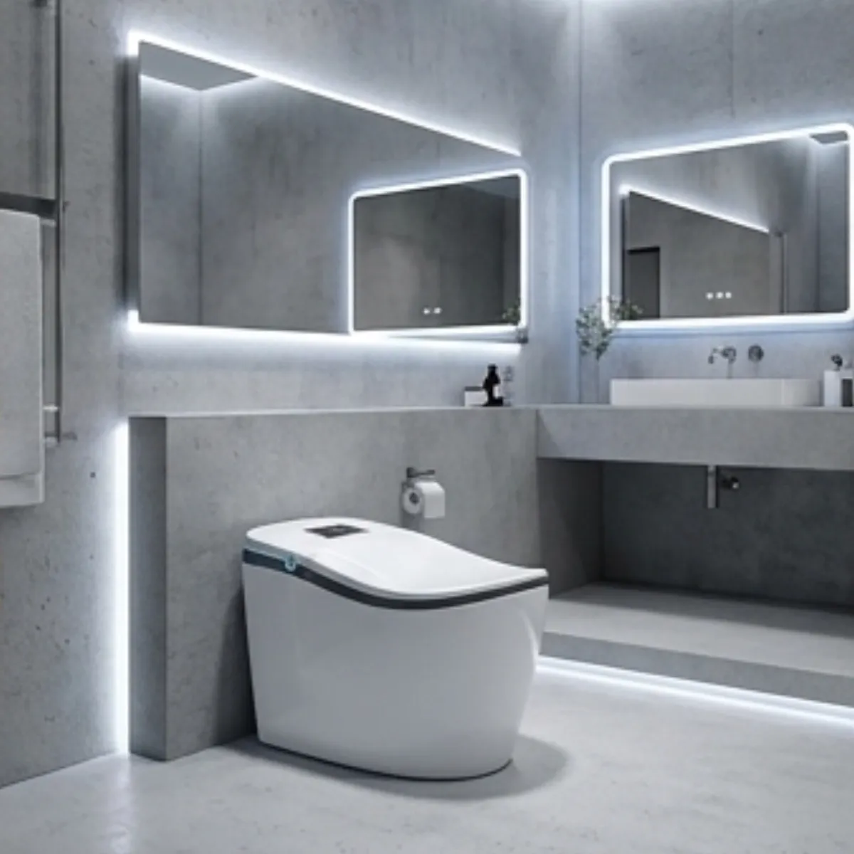 Smart One-Piece Toilet (Yacht Series) - LANGDENG view 3