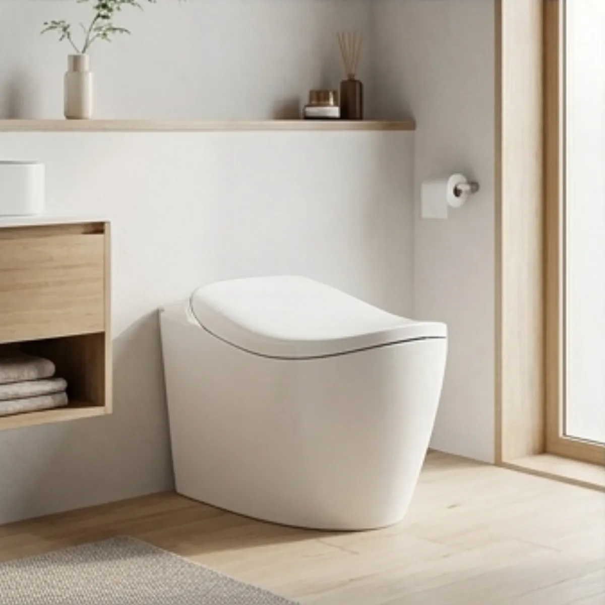 Smart One-Piece Toilet (Yacht Series) - LANGDENG view 2