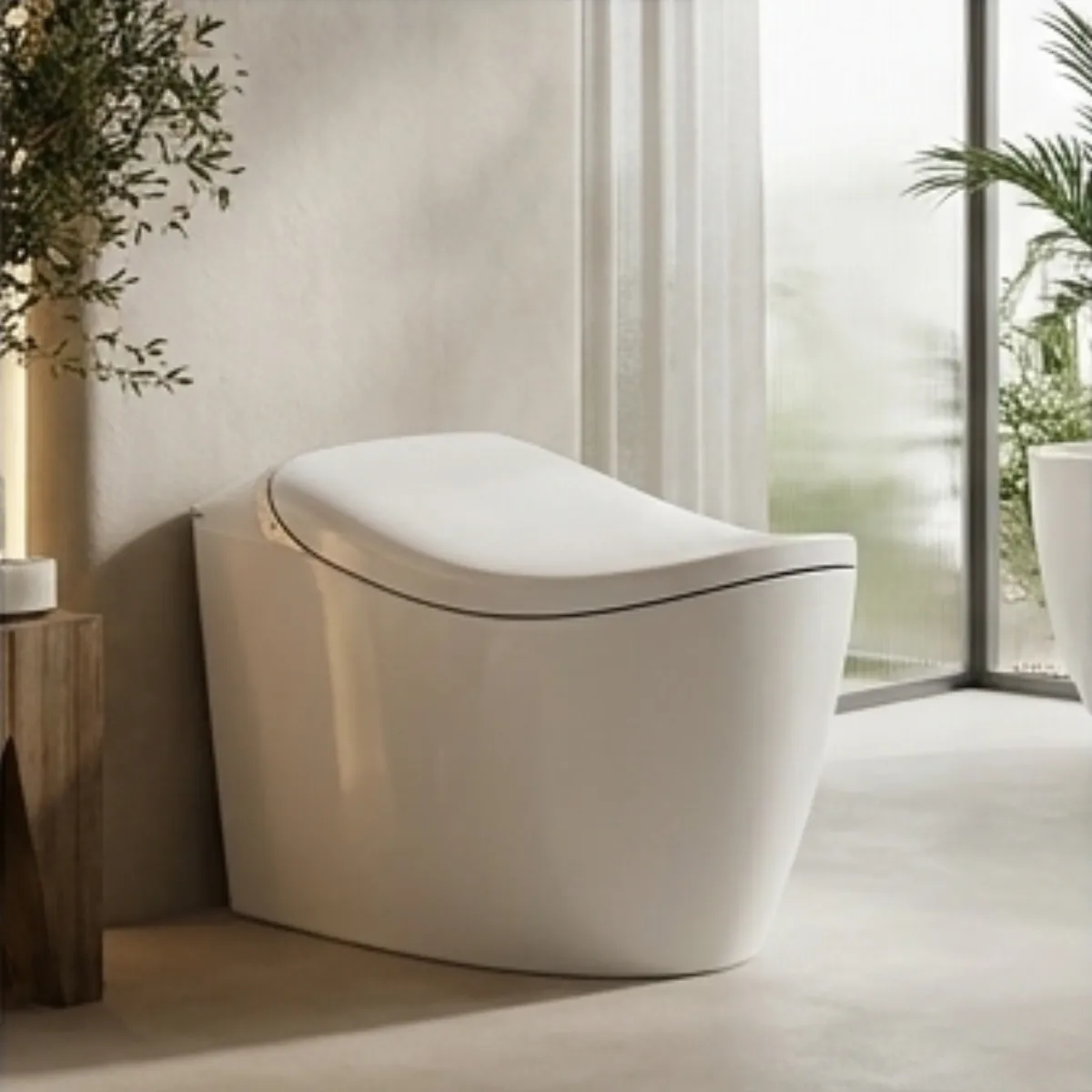 Smart One-Piece Toilet (Yacht Series) - LANGDENG view 3