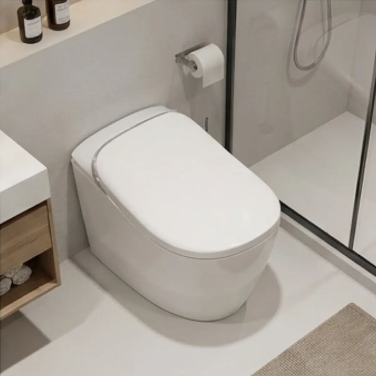 Smart One-Piece Toilet (Yacht Series) - LANGDENG view 4