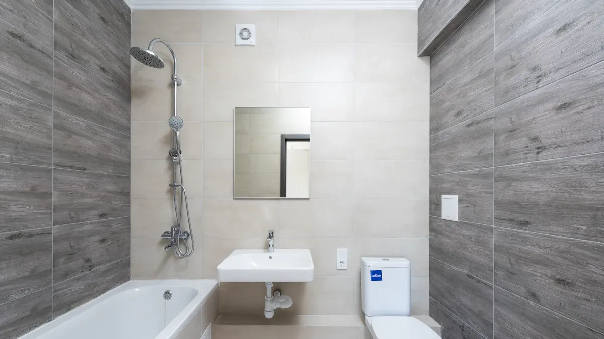 Ideal for Kids' Bathrooms: Why PVC's Durability and Easy-Clean Surface Wins