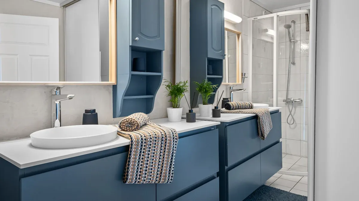 Stainless Steel vs. PVC Bathroom Vanities: Which One Is Right for You?